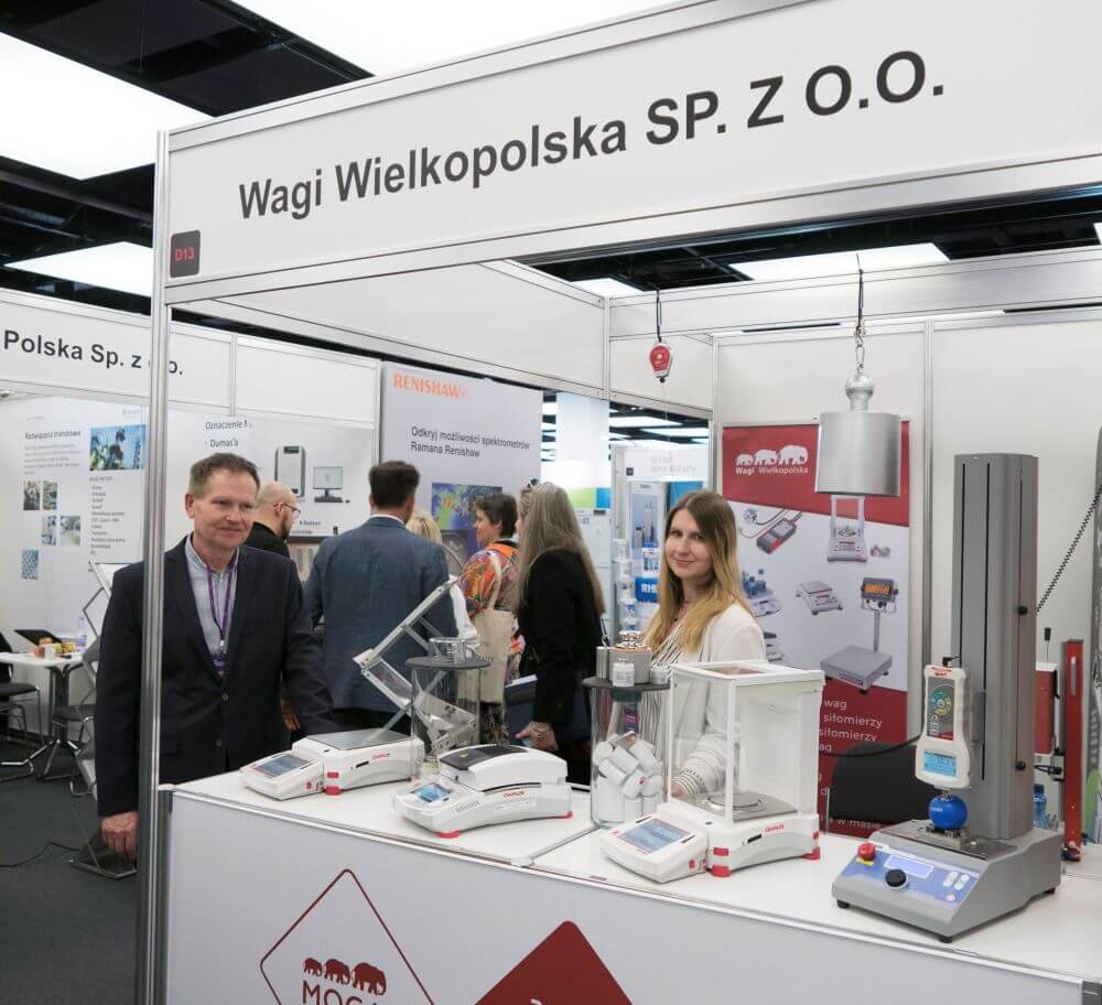 Targi LABSEXPO -stoisko Wagi Wielkopolska