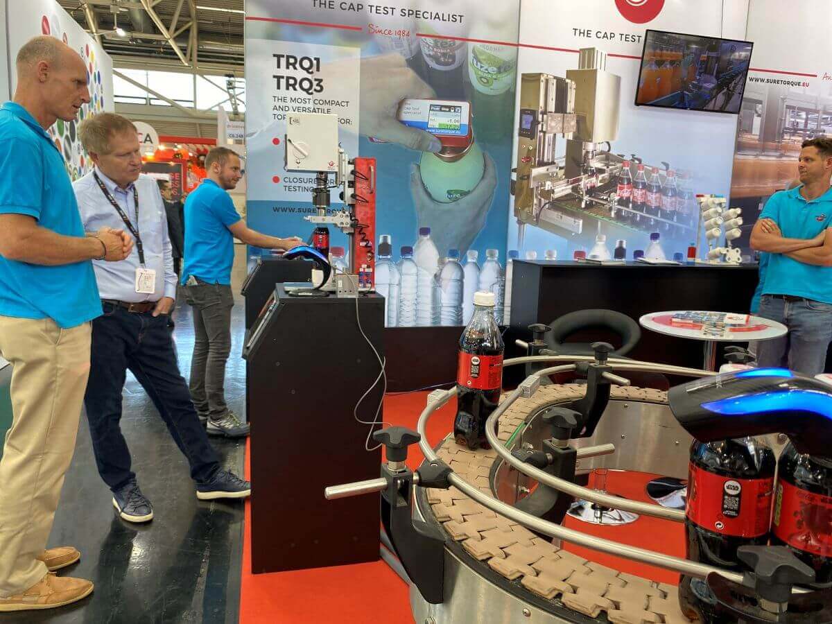 pomiar momentu obrotowego na linii rozlewnicznej