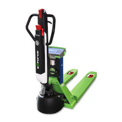 TPW E-FORCEM 1250 kg / 500 g - wózek paletowy elektryczny z wagą legalizowany