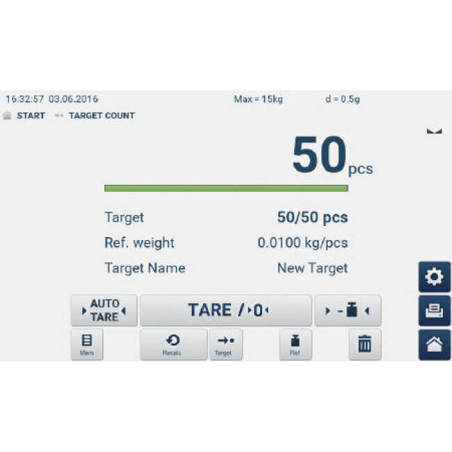 KERN GAT 30K-4 30 kg / 1 g - waga laboratoryjna - 4045761190764