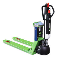 TPW E-FORCE 1250 kg / 100 g - wózek paletowy elektryczny z wagą