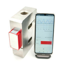 SURE TORQUE siłomierz bezprzewodowy SM-S-10T 100 kN / 10 N - dynamometr telemetryczny