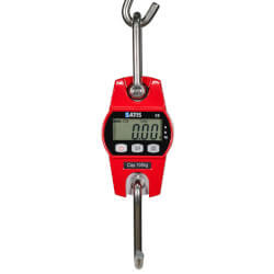 SATIS OCS-L 100 100 kg / 50 g - waga hakowa na baterie