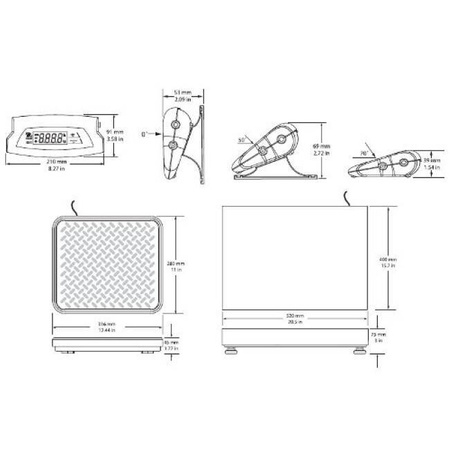 OHAUS SD200 SD 200 kg / 100 g - waga kontrolna - 71209919