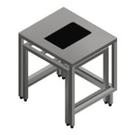 MAPAL - stół wagowy antywibracyjny nierdzewny do strefy czystej - X250004-STD