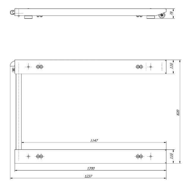 KPZ 1SX 2000 kg / 1 kg - waga paletowa - 1SX00000200E