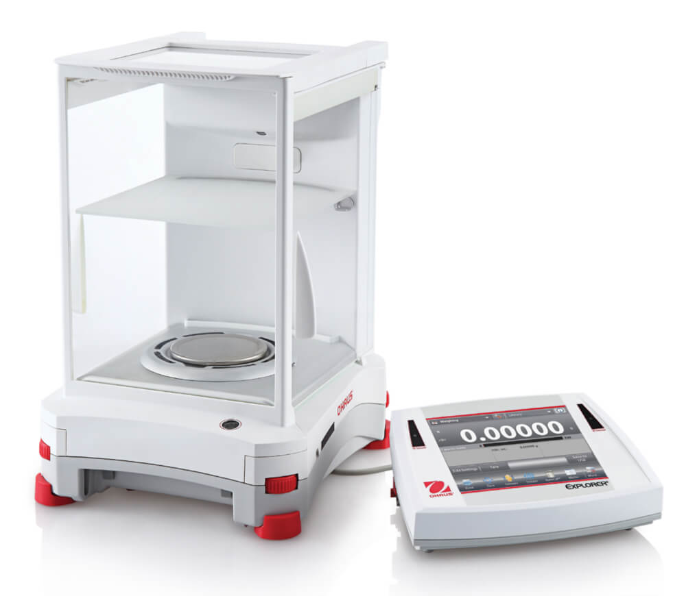 OHAUS EX Explorer EX225D - waga semi-micro analityczna 120/220 g  / 0,01/0,1 mg - 30219000